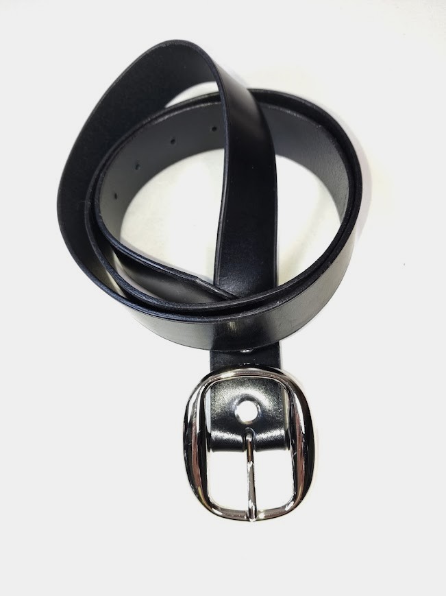 Ceinture cuir noir pour Lui