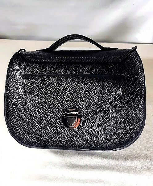 Sac cuir avec bandouli&egrave;re