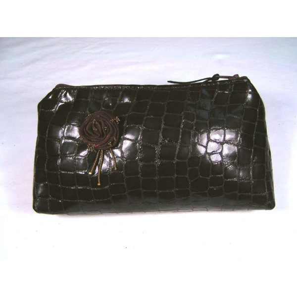 Make-up etui, bordeauxr&oslash;d farve