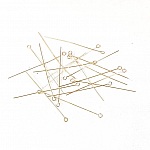 Appr&ecirc;ts bijoux: Lot de clous m&eacute;tal avec oeil 